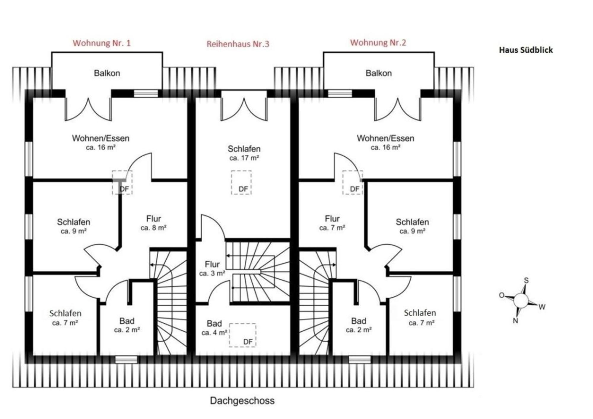 Haus Suedblick, Nr 2 Appartement Werdum Buitenkant foto