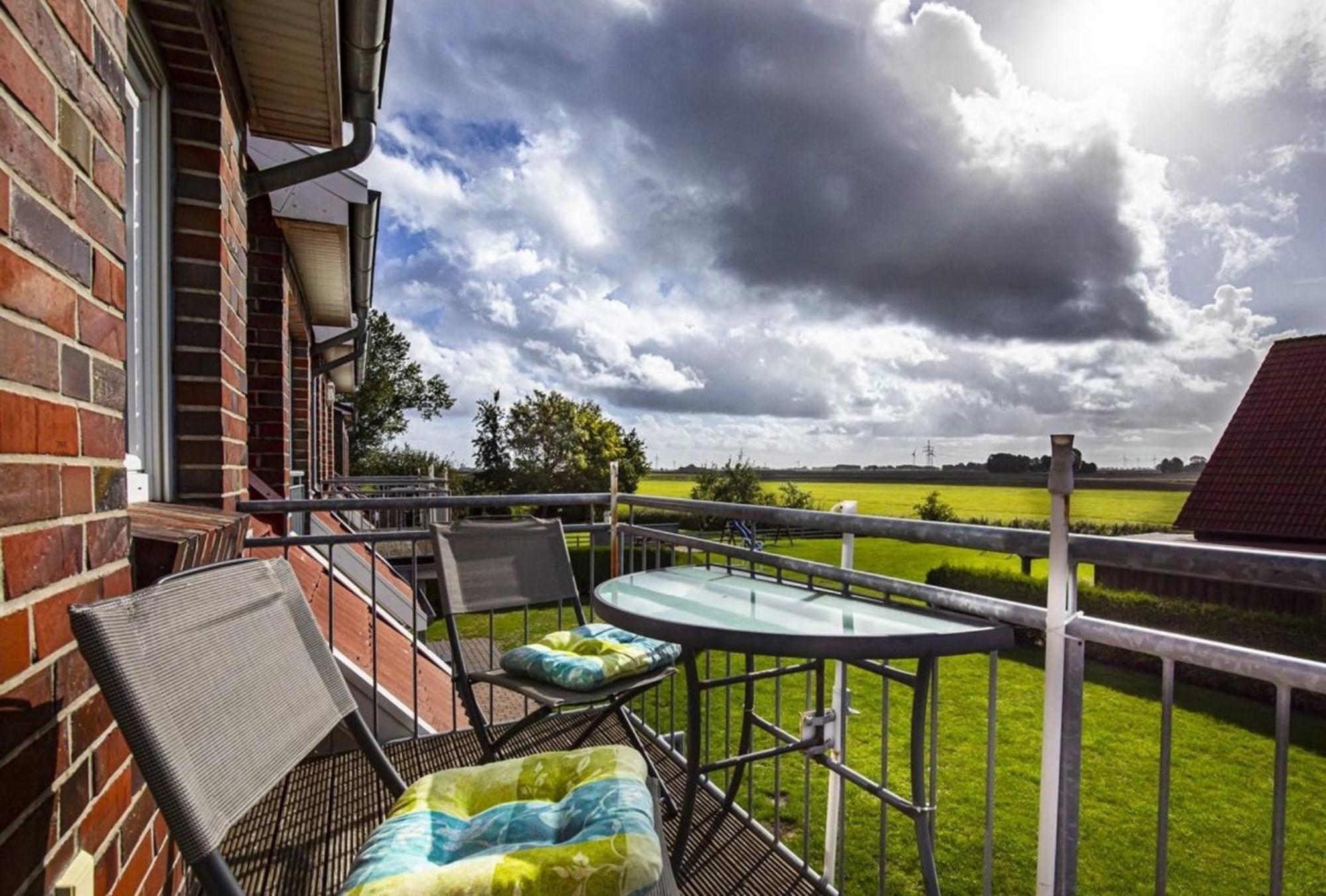 Haus Suedblick, Nr 2 Appartement Werdum Buitenkant foto